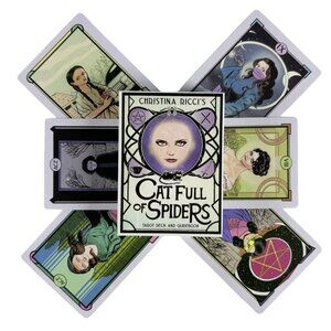 Cat Full of Spiders Christina Ricci's Tarot Deck NWT